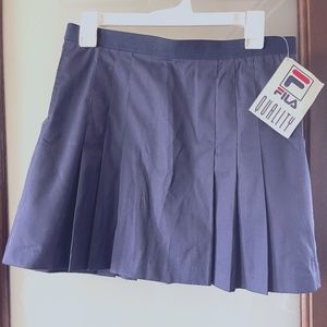 Rare Vintage NWT Fila Women’s Tennis Skirt Navy Donna Size 10